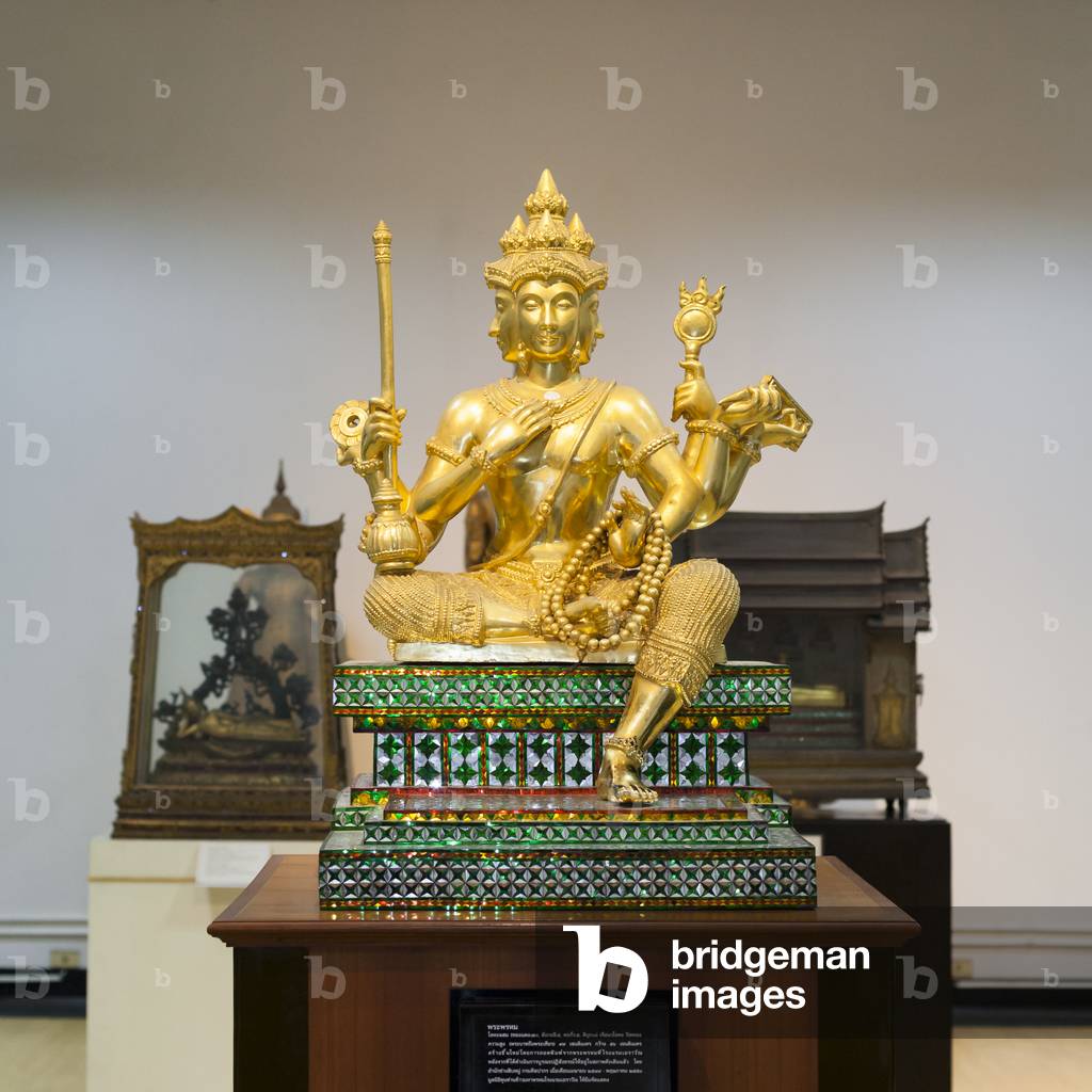 Brahma, replica of Brahma of Erawan hotel (bronze)