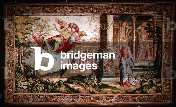 Psyche, French tapestry from Lefevre workshop, mid-17th century