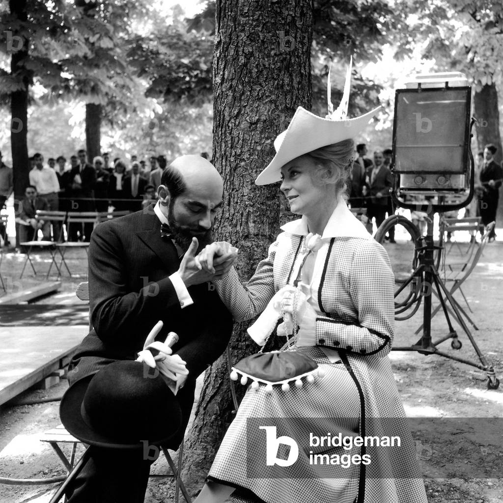 on set of the movie Landru directed by Claude Chabrol, 1960