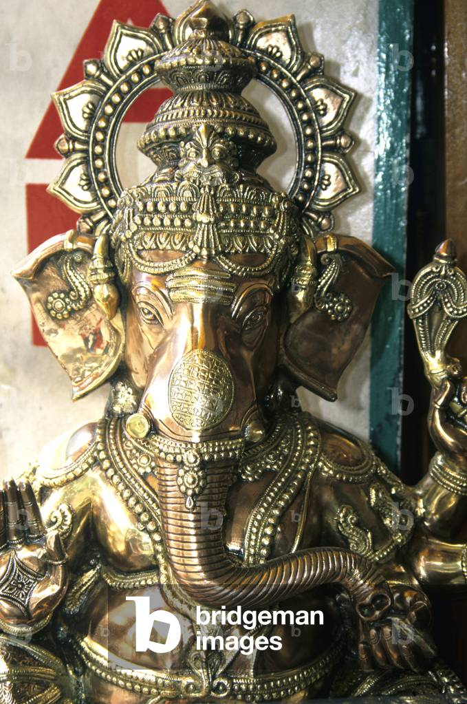 Statue. Hindu God. Ganesh. Elephant God. Singapore