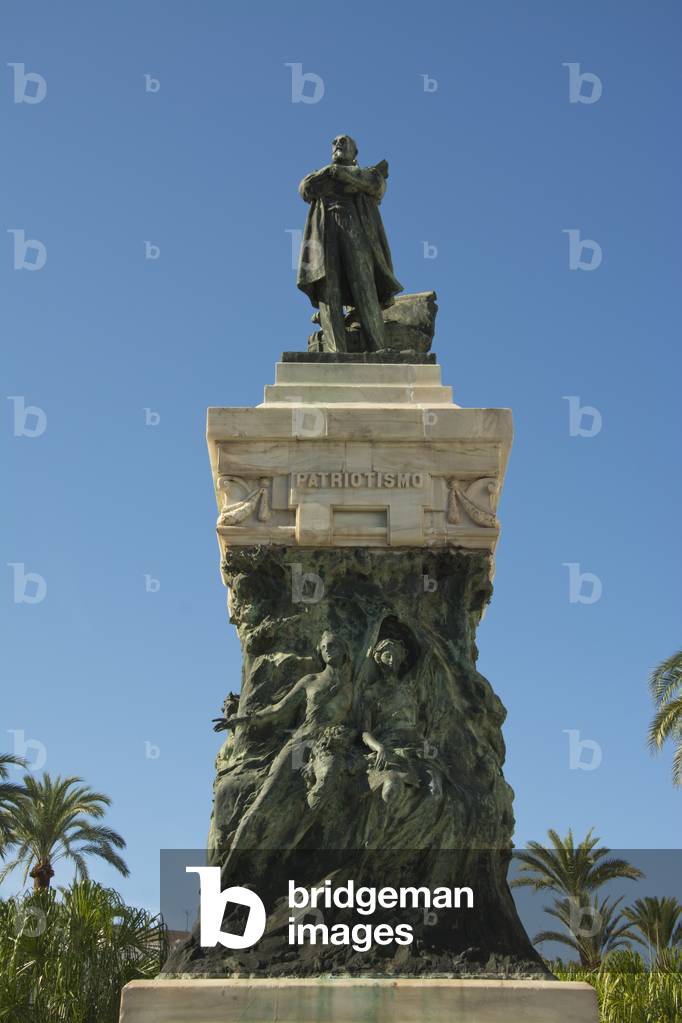 Monument to Segismundo Moret Y Prendergast, Cadiz, Spain (photo)