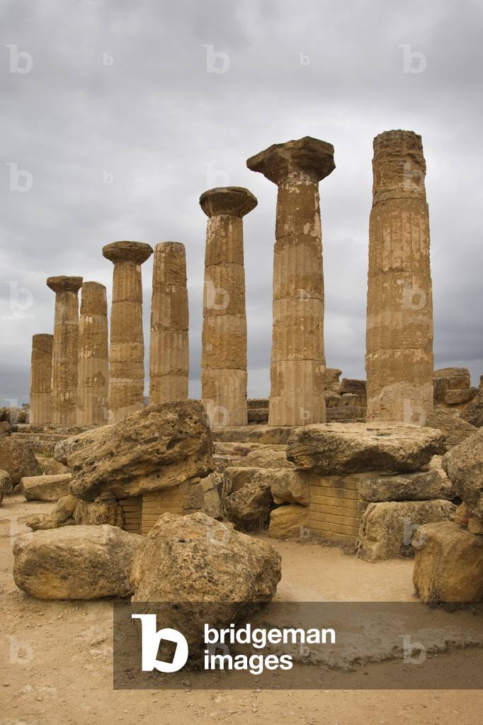 Temple of Hercules, Valley of the Temples, Sicily, Italy (photo)