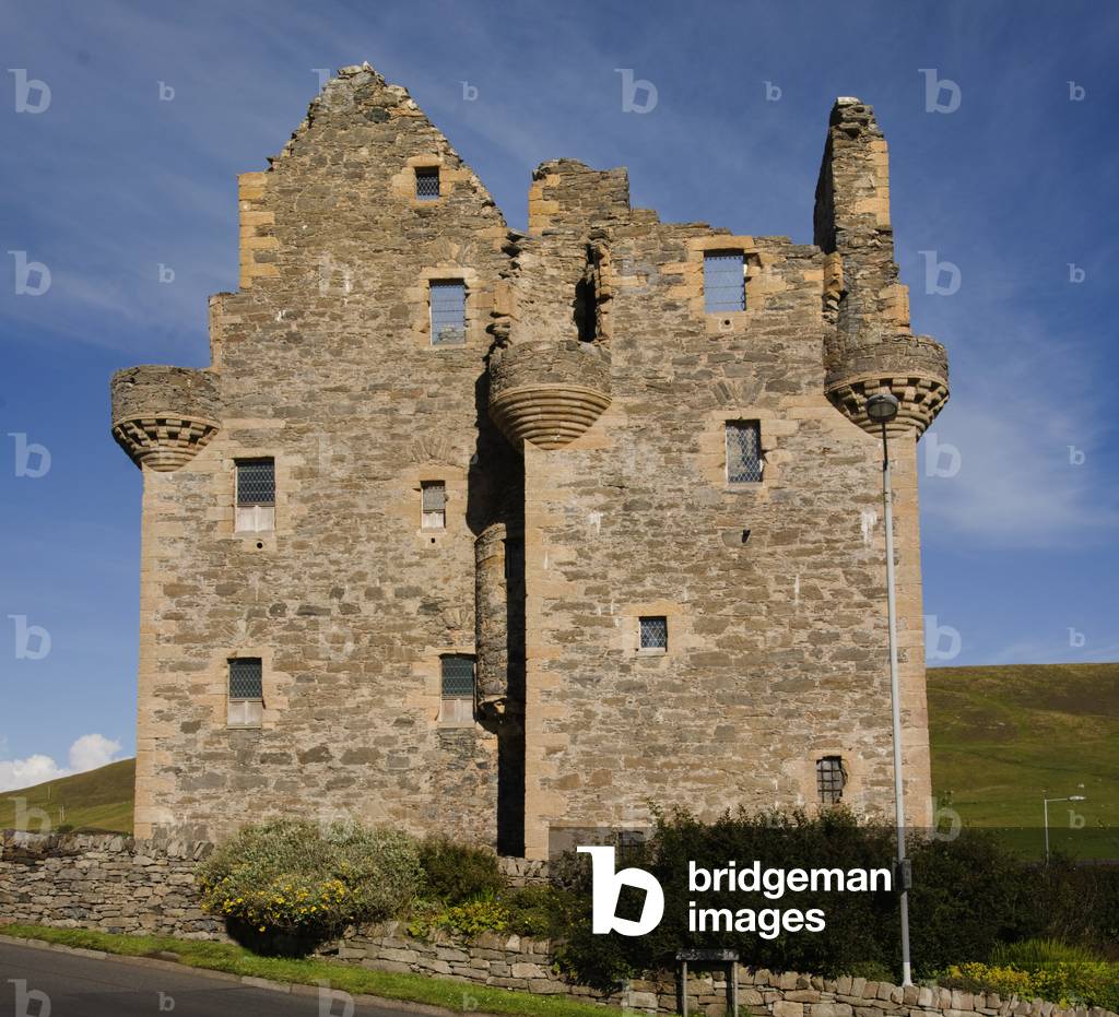 Scalloway Castle (1600), Shetland, Scotland (photo)