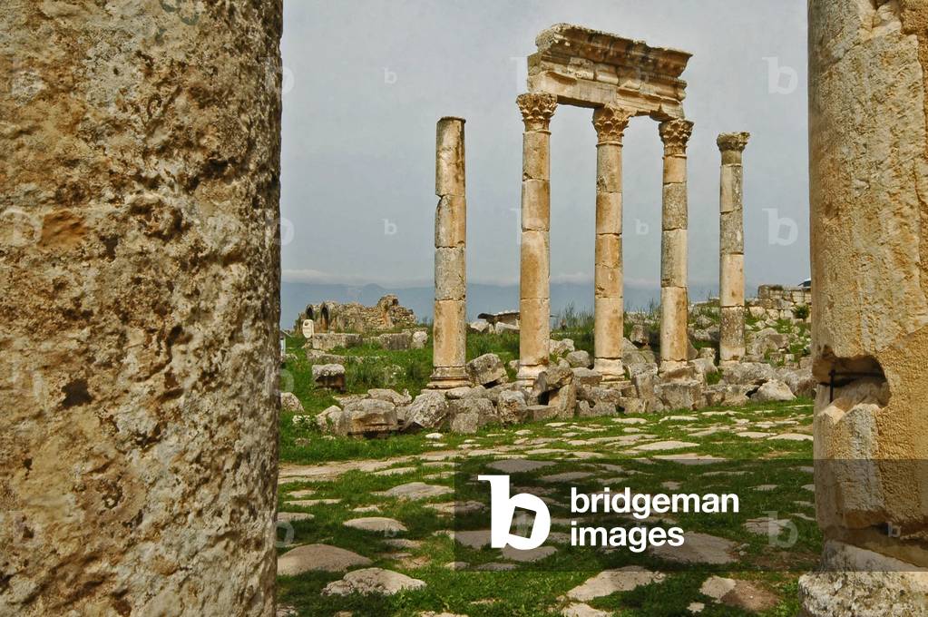 Syria, Apamea (2nd century AD), columns in the colonnaded street