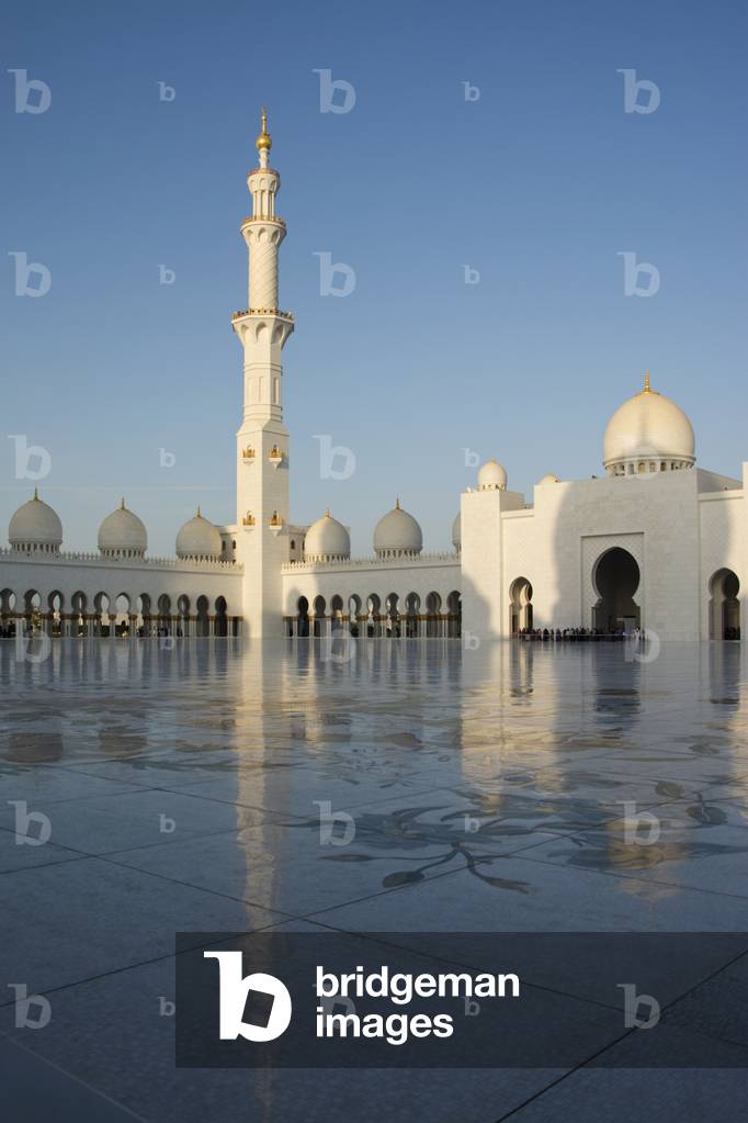 Sheikh Zayed Grand Mosque, Abu Dhabi City, United Arab Emirates, UAE (photo)