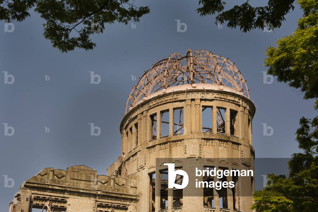 The A-bomb Dome (Genbaku Dome), Hiroshima Peace Park (???????? Hiroshima Heiwa Kinen K?en),  Hiroshima Prefecture, Honshu Island, Japan (photo)