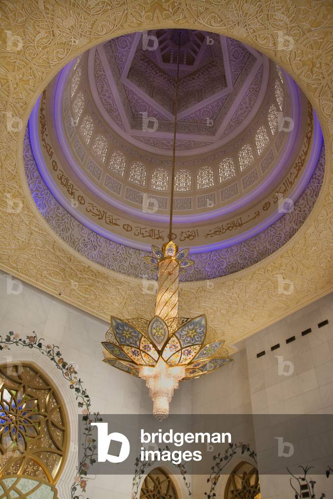Sheikh Zayed Grand Mosque, Abu Dhabi City, United Arab Emirates, UAE (photo)
