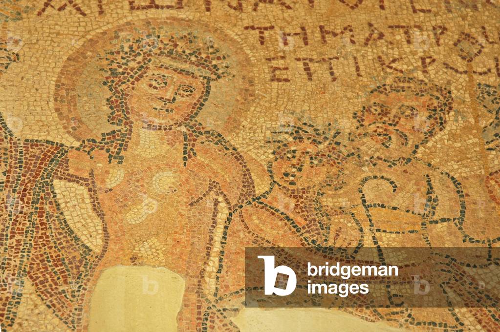 Libya, orgy mosaic featuring Jupiter (detail)