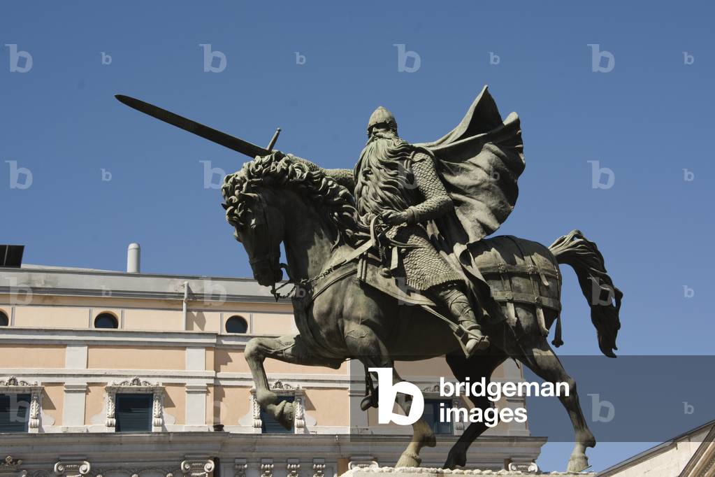 Statue of El Cid, Burgos, Burgos Province, Spain (photo)