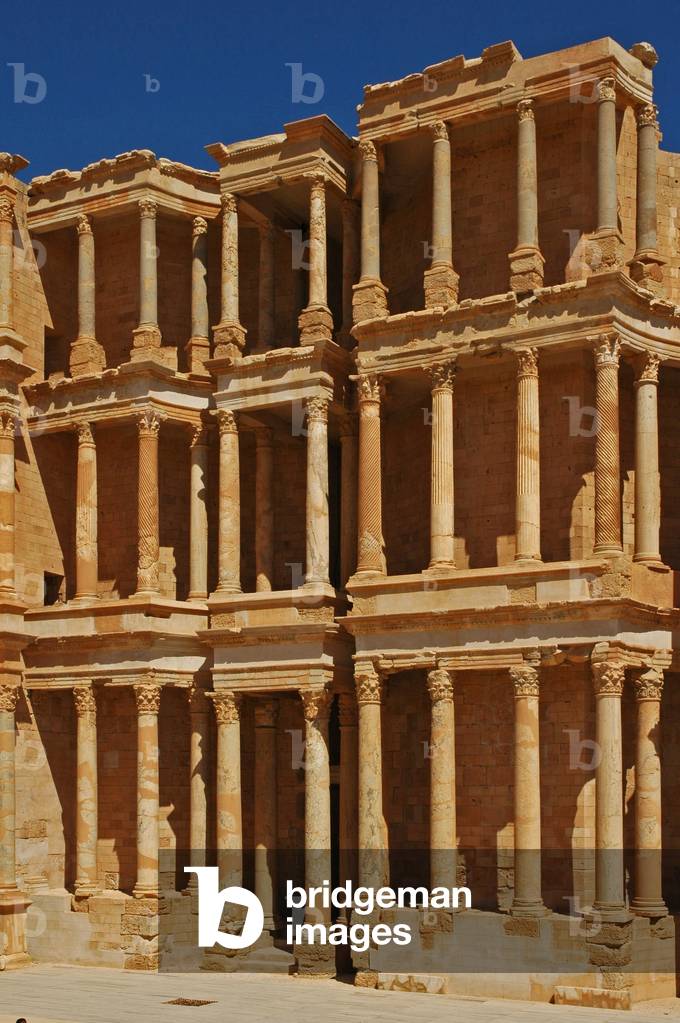 Libya, Sabratha (4th century Bcentury), Theatre (2nd century AD)