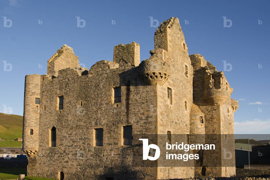 Scalloway Castle (1600), Shetland, Scotland (photo)