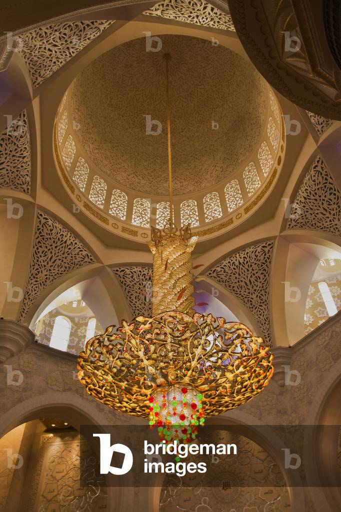 Sheikh Zayed Grand Mosque, Abu Dhabi City, United Arab Emirates, UAE (photo)