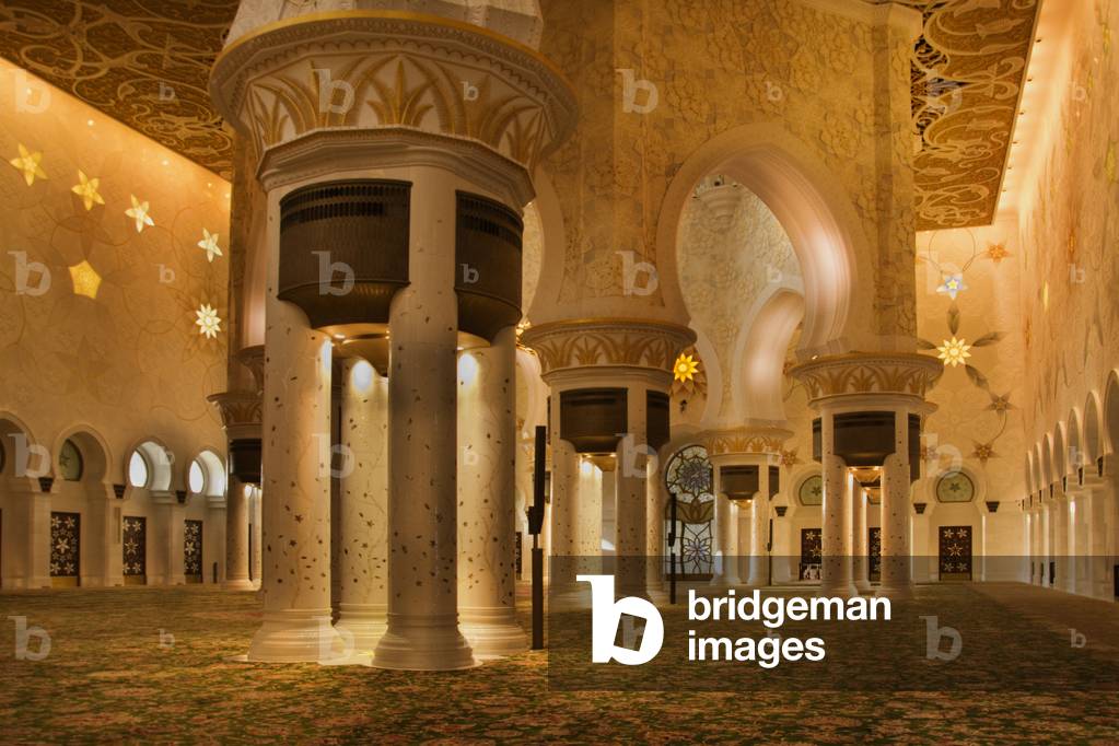 Sheikh Zayed Grand Mosque, Abu Dhabi City, United Arab Emirates, UAE (photo)