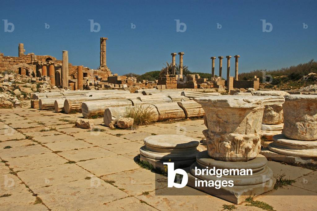 Libya, Leptis Magna (1st century AD), Old Forum