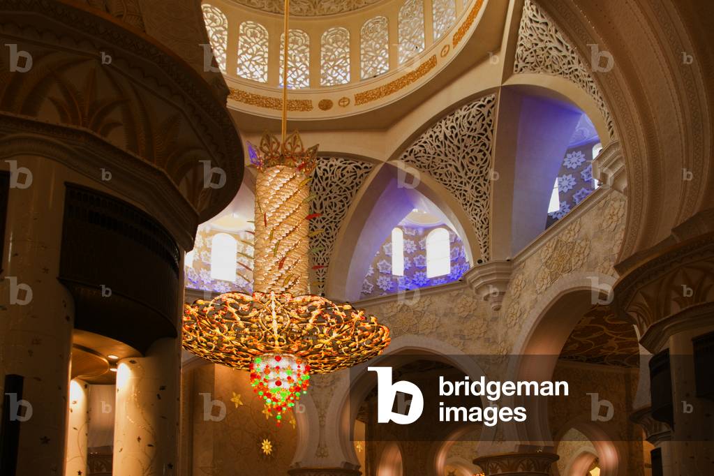 Sheikh Zayed Grand Mosque, Abu Dhabi City, United Arab Emirates, UAE (photo)