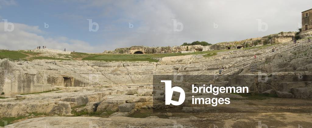 Greek Theatre, Neapolis  Archaeological Park ,  Syracuse,  Sicily, Italy (photo)