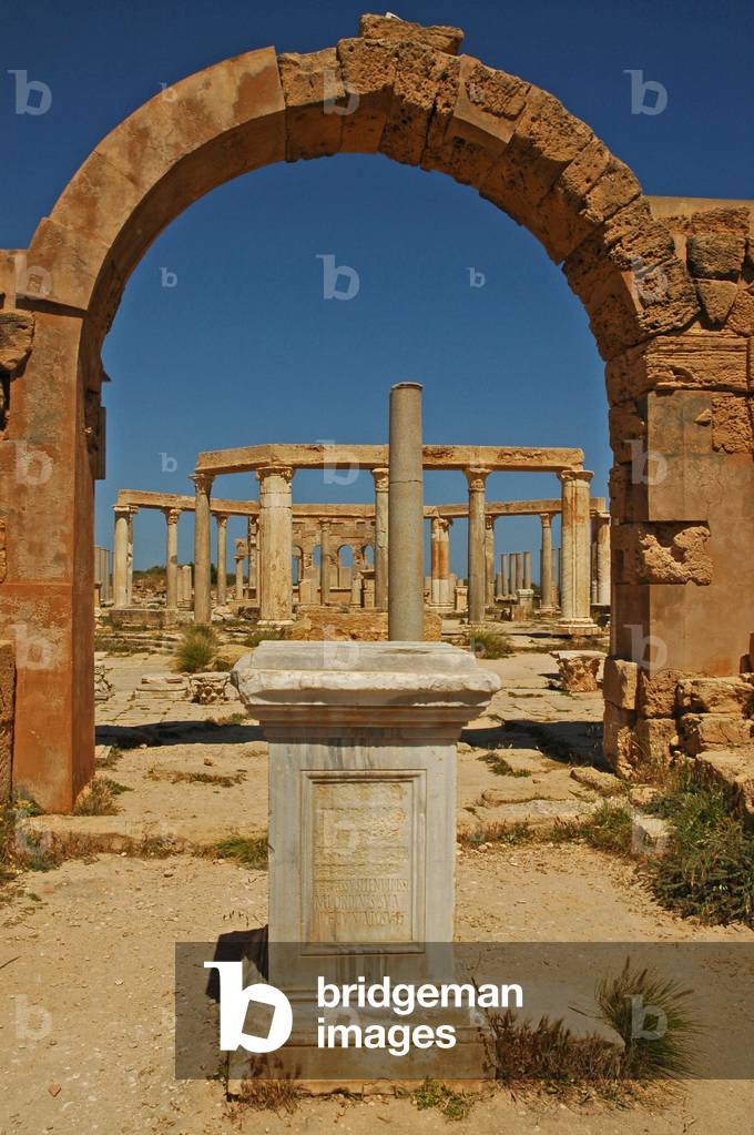 Libya, Leptis Magna (1st century AD), Market