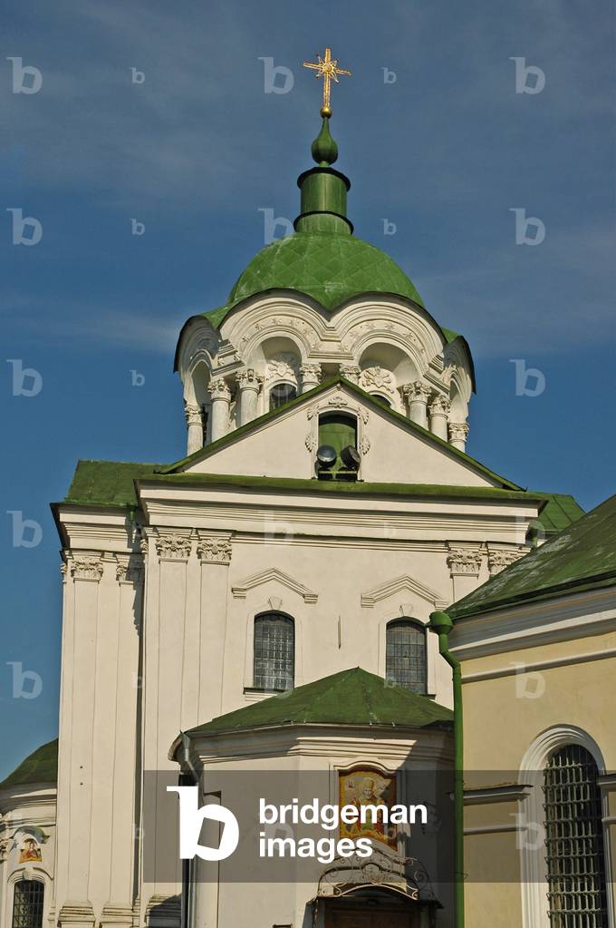 Ukraine, Kiev, St Illyaa Orthodox Cathedral & Nunnery (Byzantine)
