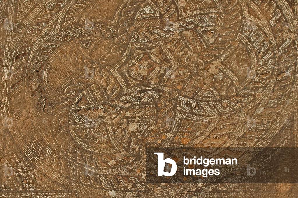Libya, Cyrene (75 Bcentury), Roman Villa of Jason Magnus, mosaic in situ