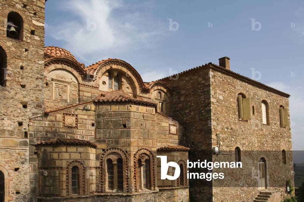 Orthodox Cathedral of Agios Dimitrios (13th Century), Mistras (???????), Peloponnese, Greece (photo)