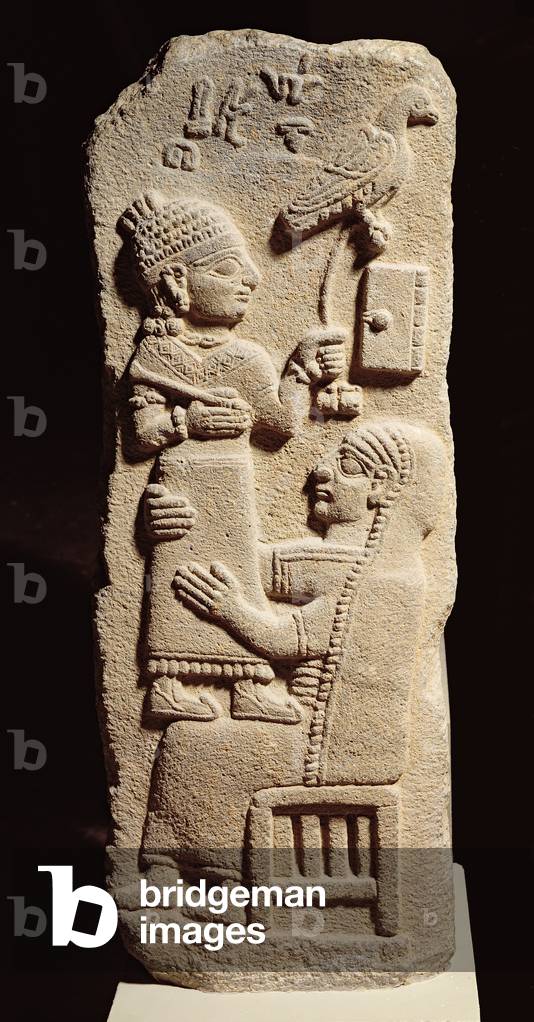 Stele funerarie dello scriba Tarhunpijas, periodo neo-ittita, c.800-700 a.C. (basalto)