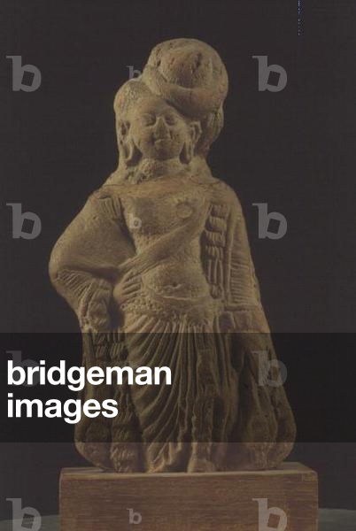 Yakshi, Ahichchhatra (terracotta)