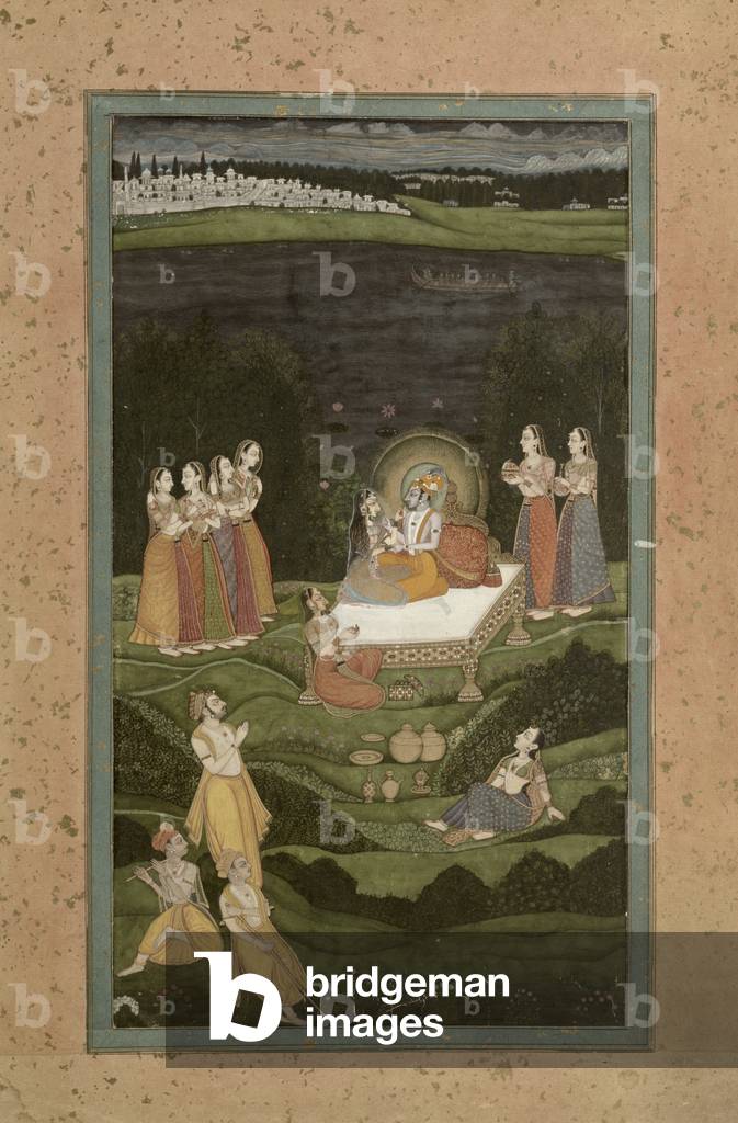 63.794 'Tambula-Seva', Krishnagar, West Bengal, 1750