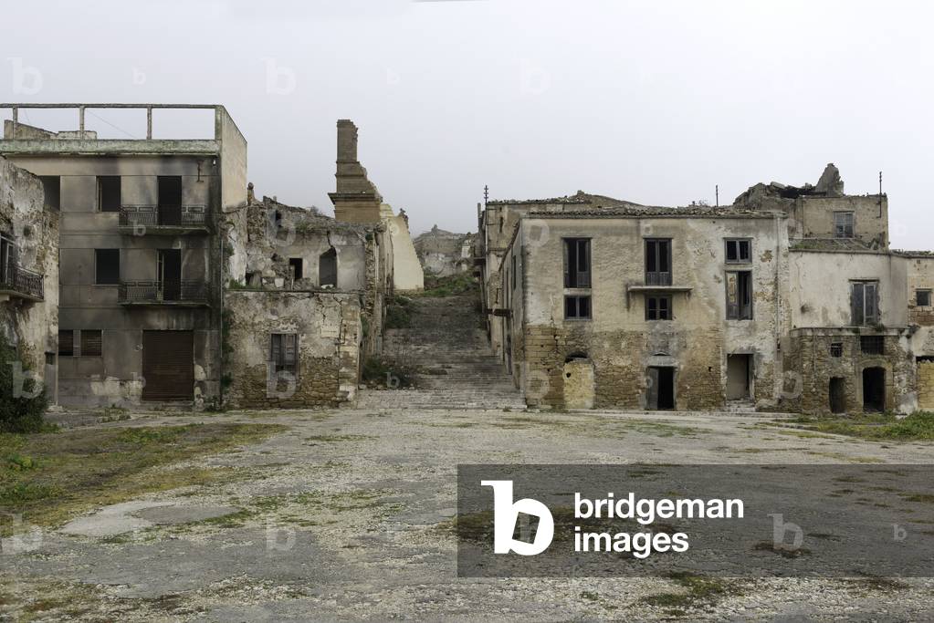View, Poggioreale, Sicily, Italy (photo)