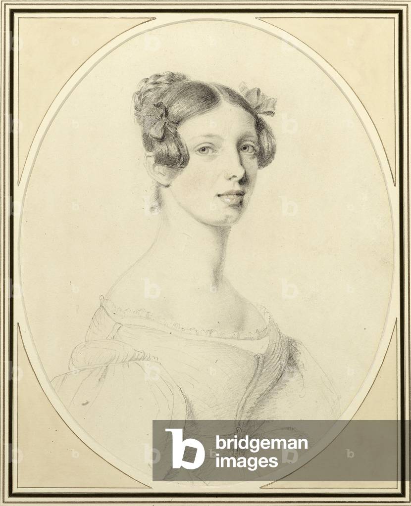 Portrait of a Lady, c.1830 (w/c on paper)
