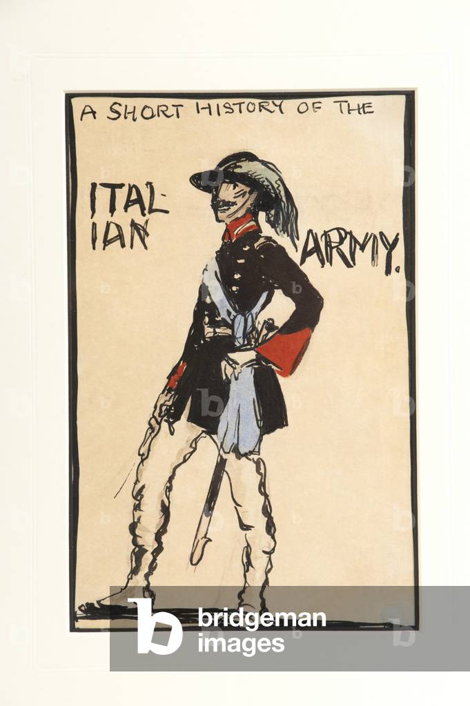 A Short History of the Italian Army, 1917 (w/c on paper)