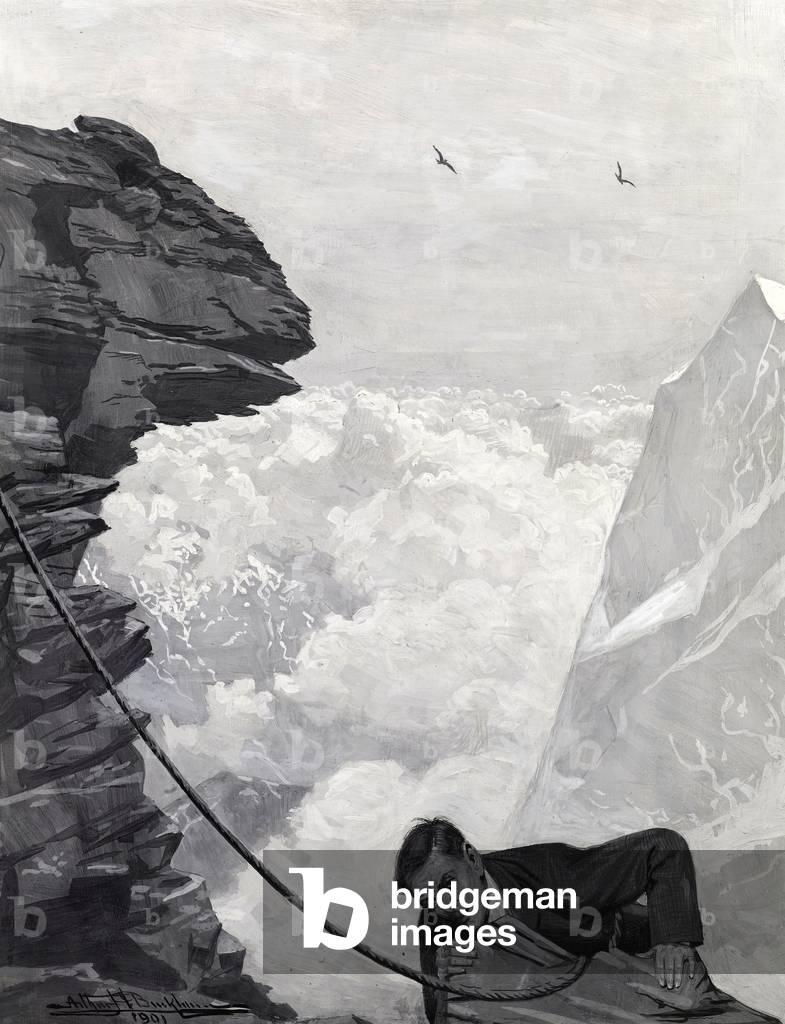 Nearly There, 1901 (w/c on paper)