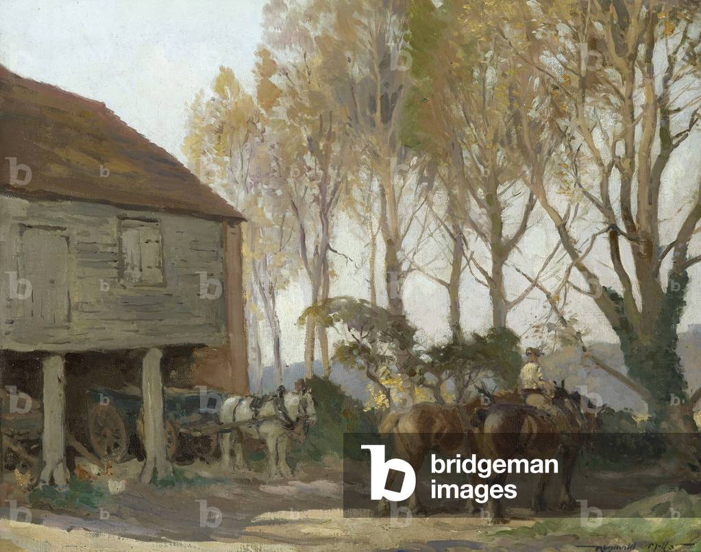 The End of the Day, 1949 (oil on canvas)