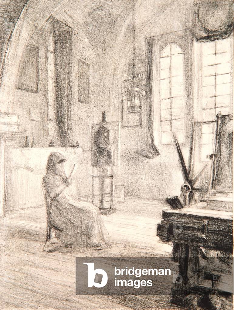 Studio, La Boissière, 1909 (litho)