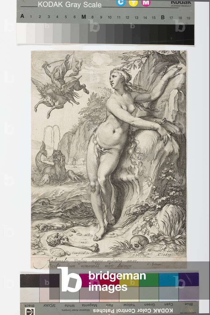 Andromeda, c.1609 (engraving)