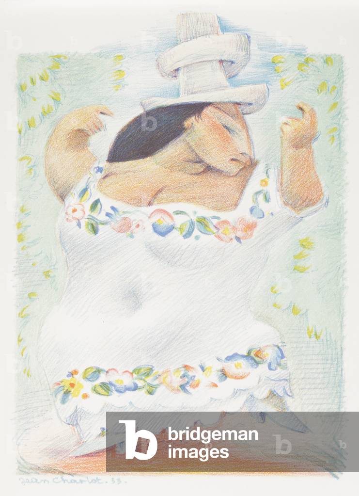 Illustration from Picture Book, 1933 (colour litho)