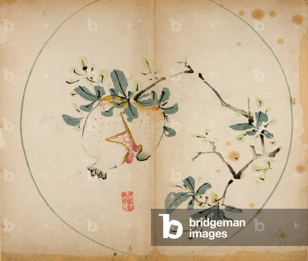 Ten Bamboo Studio Prints, 1643 (woodblock)