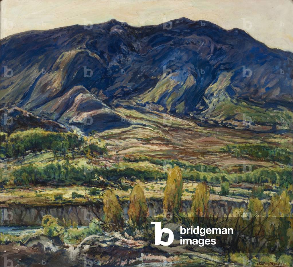 In the San Felipe Valley, 1927 (oil on canvas)