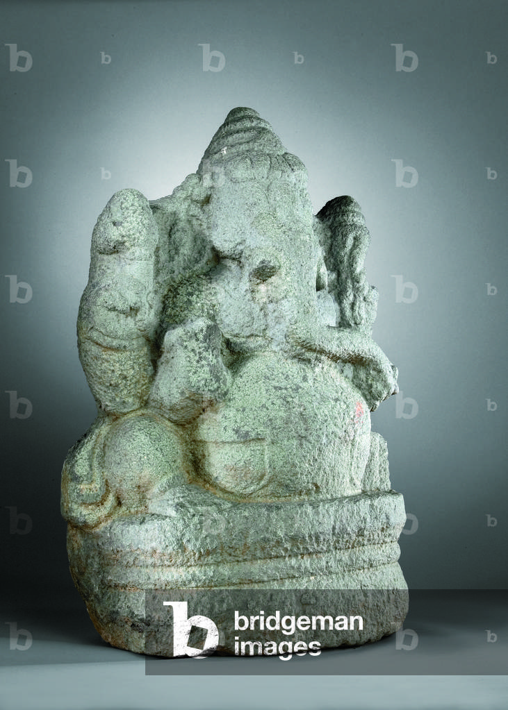 Ganesha, 12th-13th century (granite)