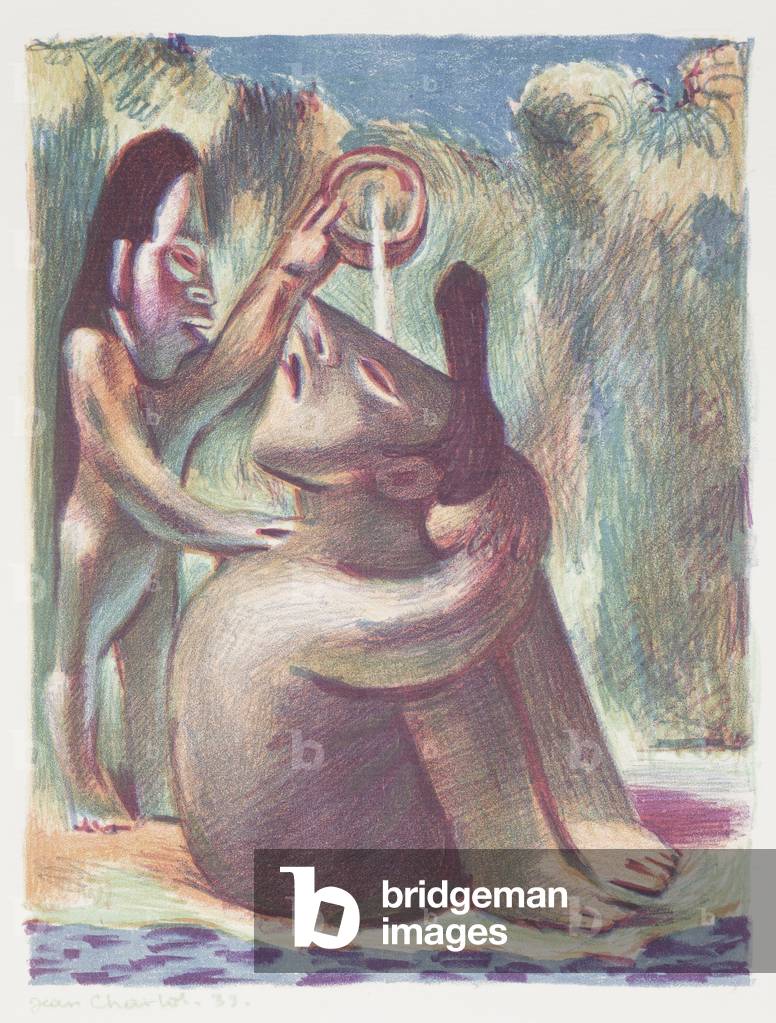 Illustration from Picture Book, 1933 (colour litho)
