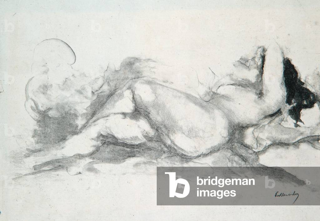 Nude in Bed (litho)