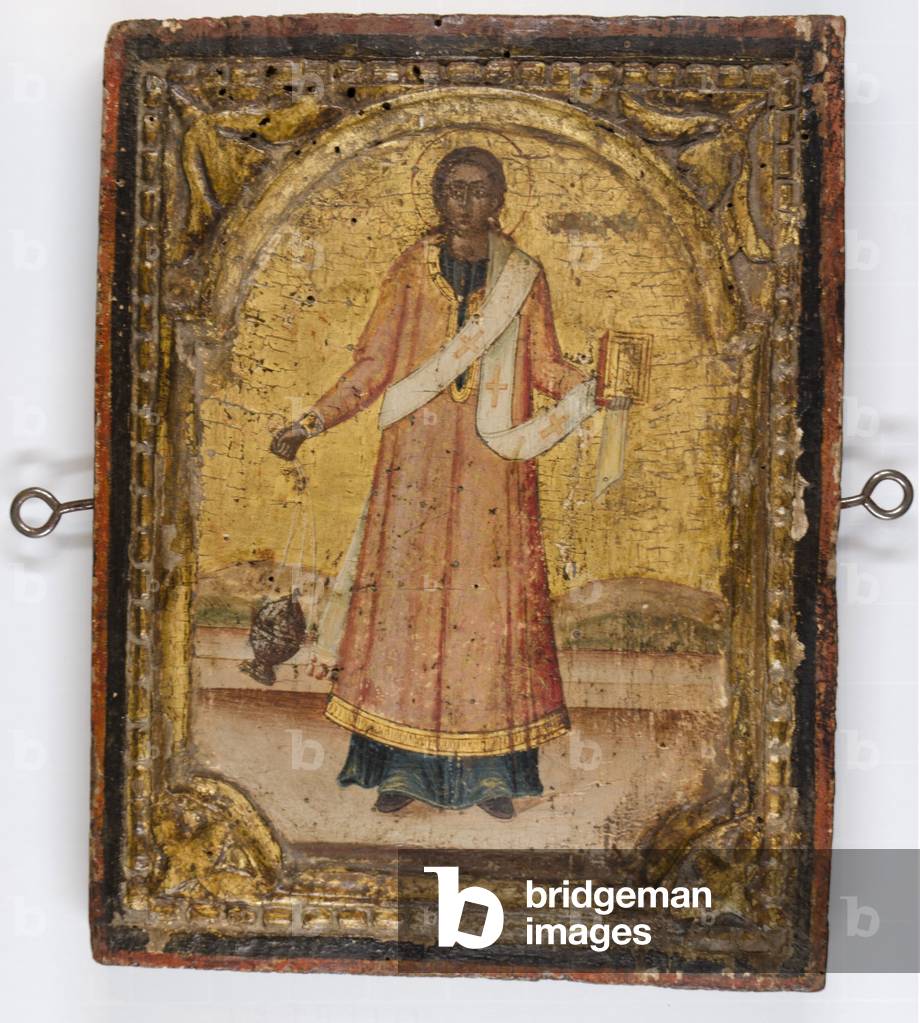 Saint Stephen, 1400-50 (tempera)