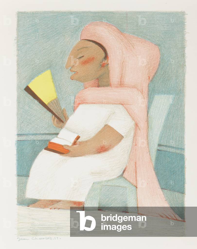 Illustration from Picture Book, 1933 (colour litho)