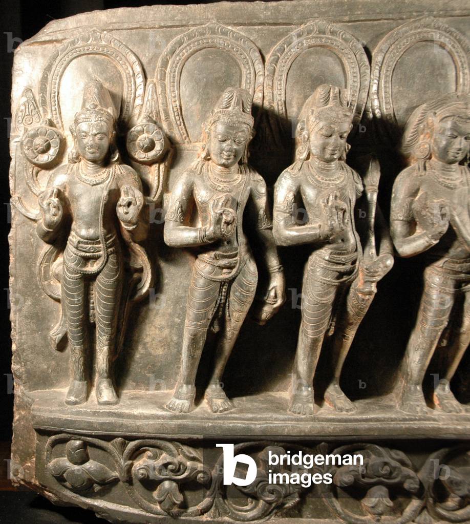 Navagraha, c.950-1000 (stone) (detail of 874861)