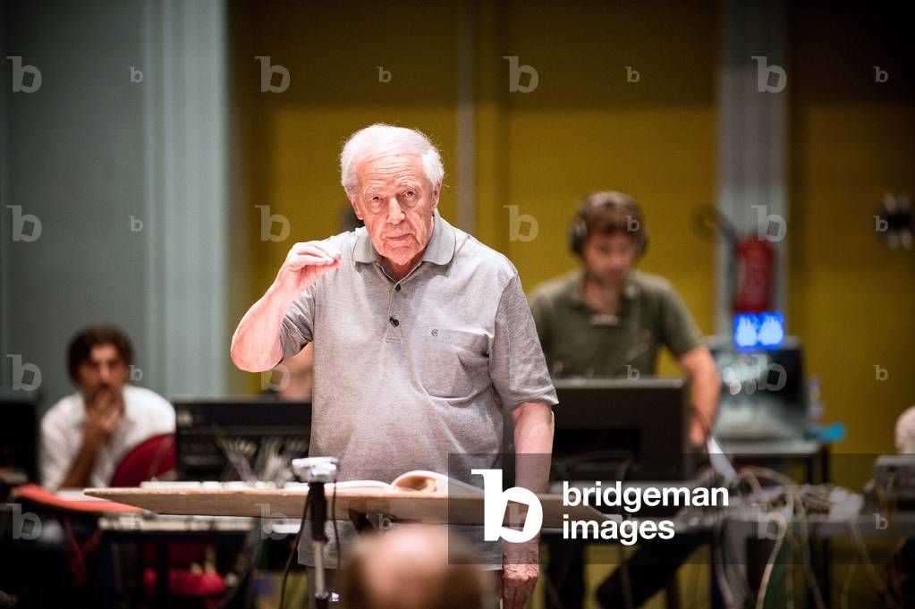 Portrait of Pierre Bouez, Ensemble intercontemporain, IRCAM, Paris