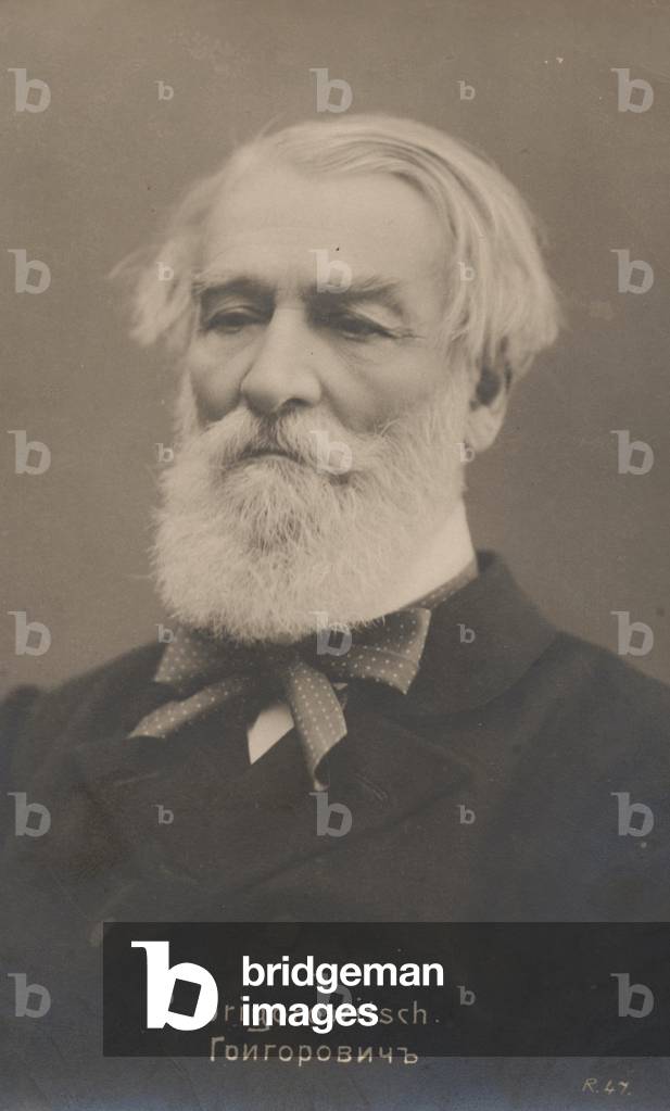 Dmitry Vasilyevich Grigorovich, c.1895 (b/w photo)