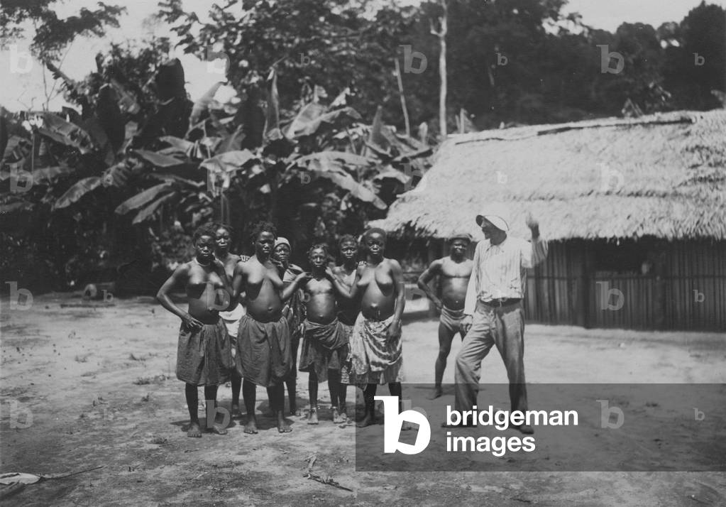 Libreville, Gabon, 1910 (b/w photo)