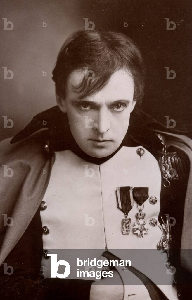 John Martin-Harvey as Napoleon in 'The Exile', 1854 (b/w photo)