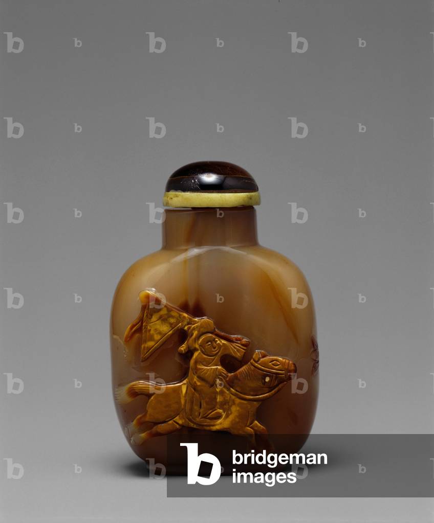 Snuff Bottle, 1780-1860 (Agate)