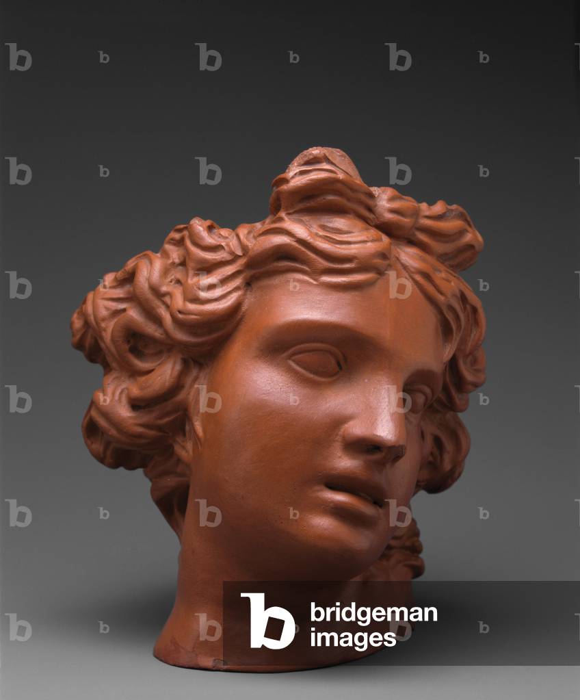 Head of Apollo, c.1710-13 (Böttger stoneware)