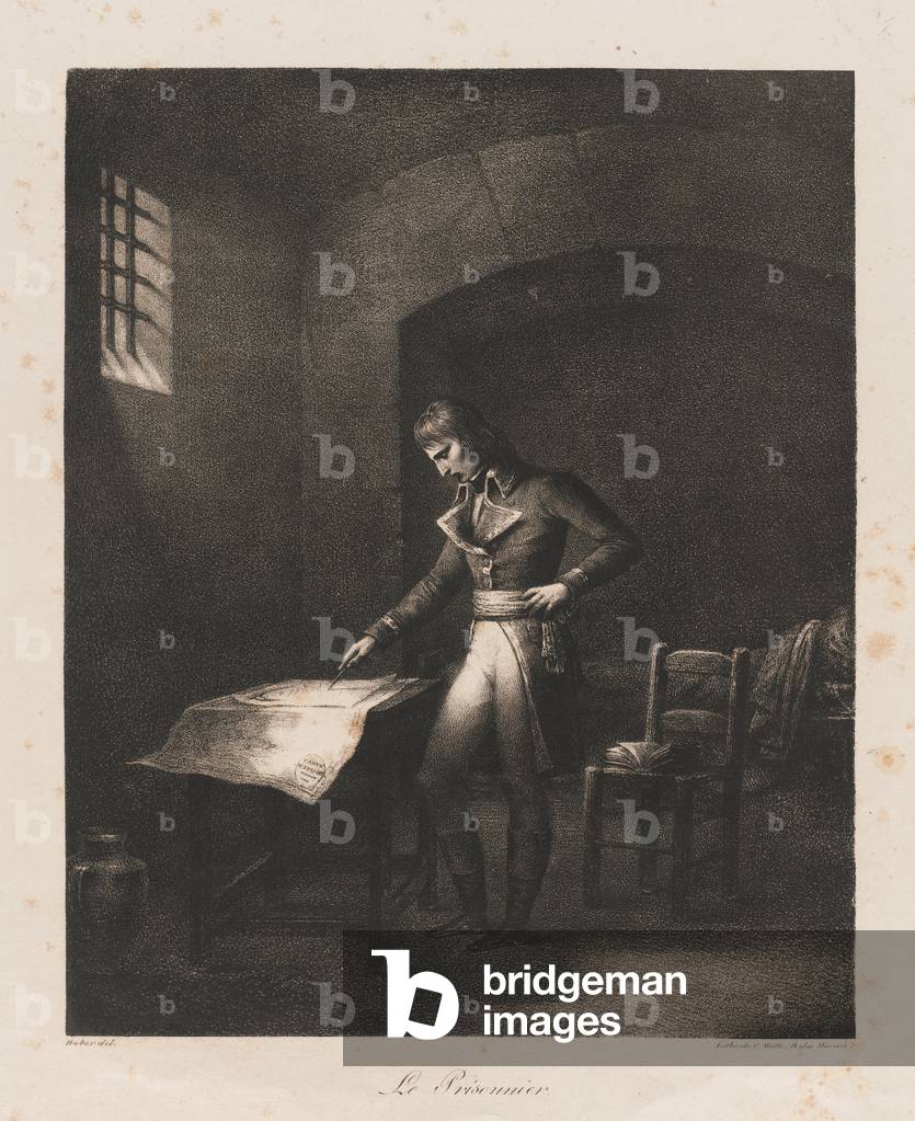 The Prisoner, early 19th century (litho)